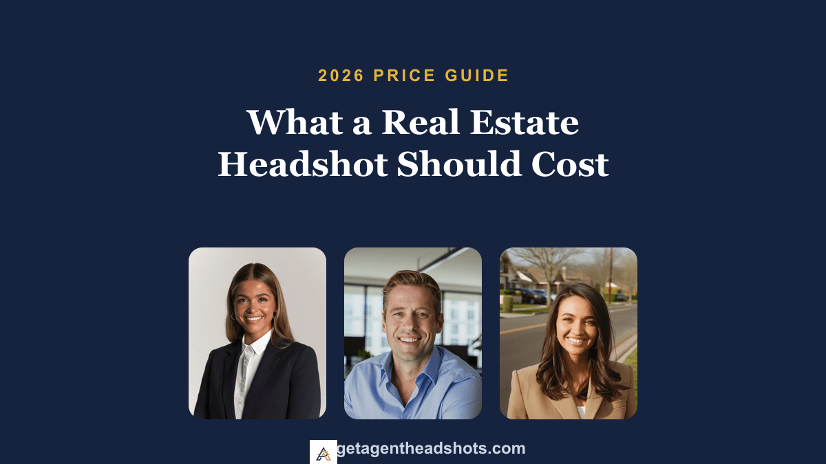 How Much Should a Real Estate Agent Headshot Cost in 2026?
